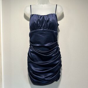 Honey And Rosie Womens Dress Medium Babydoll Bodycon Revenge Sexy Club Party